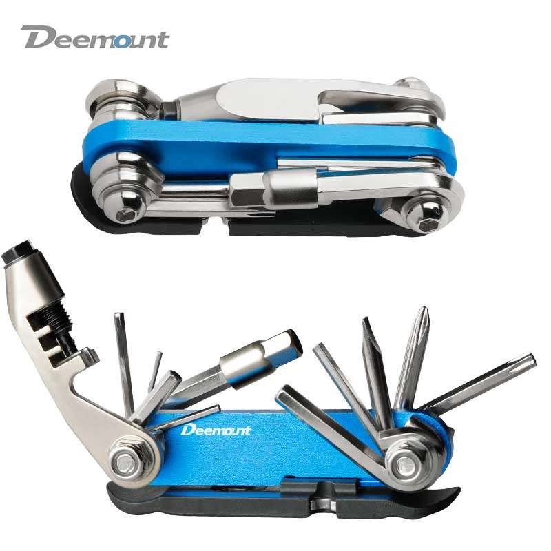 Deemount 14 in 1 Bicycle Repair Tool Kit Multifunctional