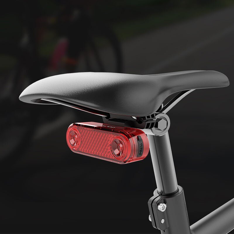Gaciron W12BR Smart Braking Bicycle Rear Light Saddle Cargo Rack Warning Rear Lamp Rechargeable 60lm 100 Hours