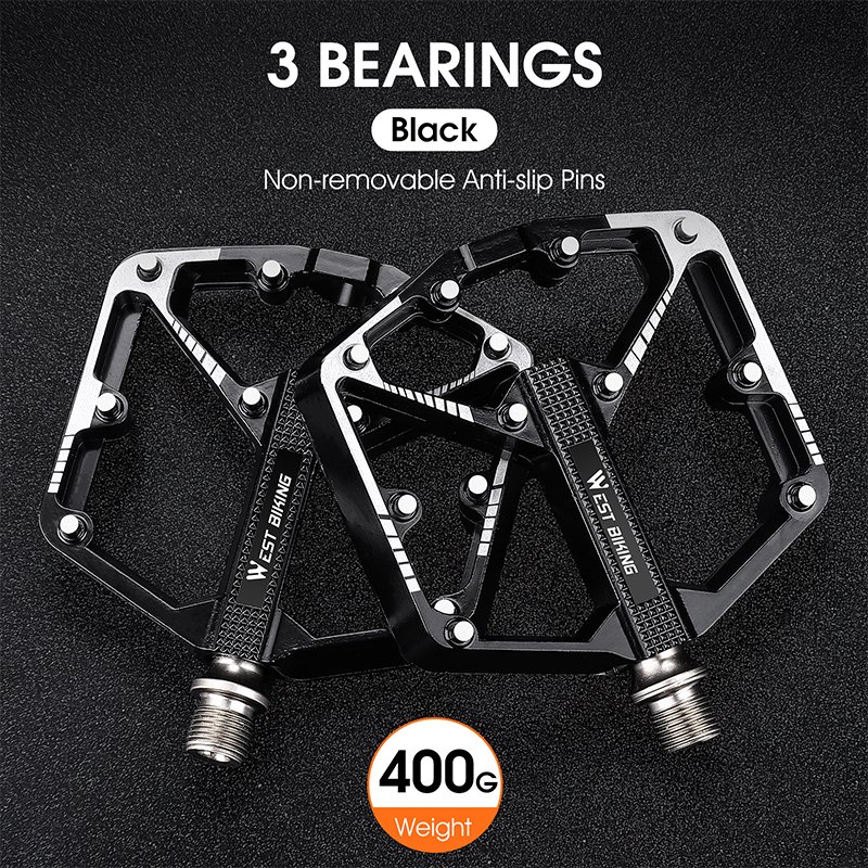 WEST BIKING MTB Road Bike Pedals Bicycle Pedal - Image 4