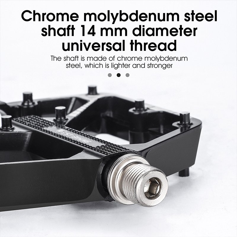 WEST BIKING MTB Road Bike Pedals Bicycle Pedal - Image 3