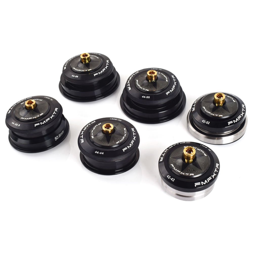 FMFXTR MTB Bearing Headset 56MM Straight Tube Frame To Tapered Fork Bicycle