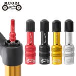MUQZI Fork Schrader Valve Adapter MTB Road Bicycle Rear Shock Inflatable Valve Adapter Bike Air Fork Tool